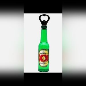 Dos Equis Green BottleOpener Wiyh Magnet
